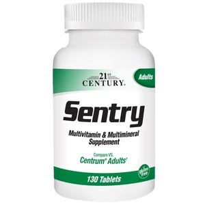 Sentry Multivitamínico e Multimineral para Adultos 21st Century 130 Comprimidos