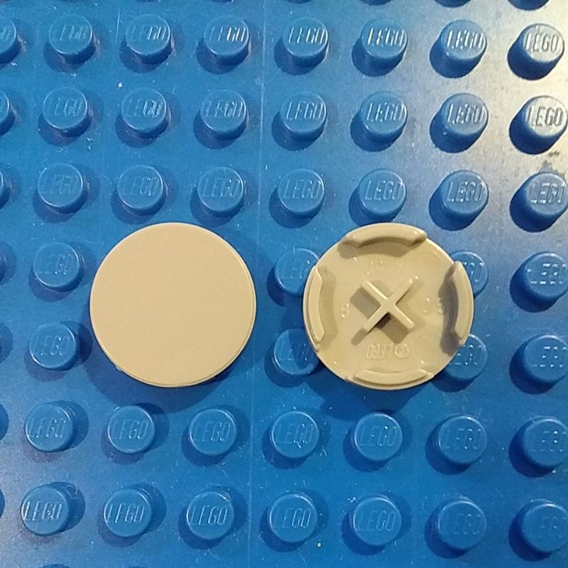 lego round 2x2 cinza claro 4150 tile duas unidades | Shopee Brasil