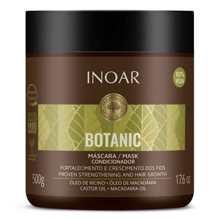 Inoar Botanic Óleo de Rícino Máscara 500g