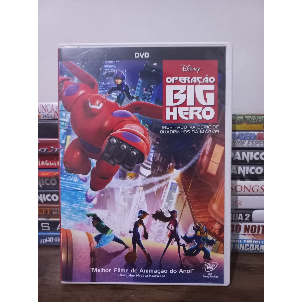 Dvd Operação Big Hero Shopee Brasil