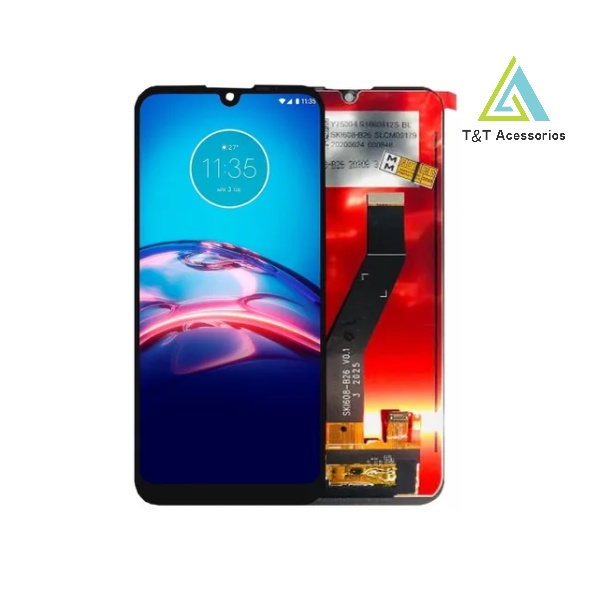 Frontal Tela Touch Display Compatível Moto E6s/E6i Xt2053