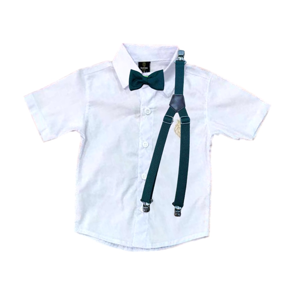 Kit Camisa Social  + Kit Suspensório Natal Reveillon Fest