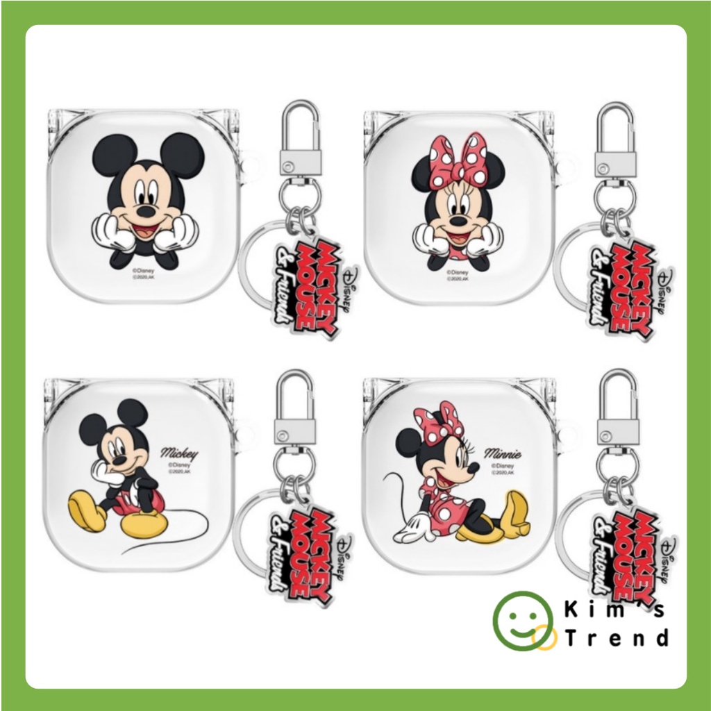 [Disney] Samsung Galaxy BUDS 2/BUDS LIVE/BUDS PRO Clear Case Cover Hard Type Wit