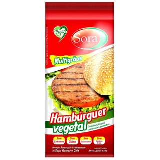 Hambúrguer Vegetal Sora 110g