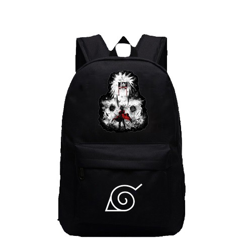 Mochila Material Escolar Naruto e Jiraya Bolsa Anime mangá