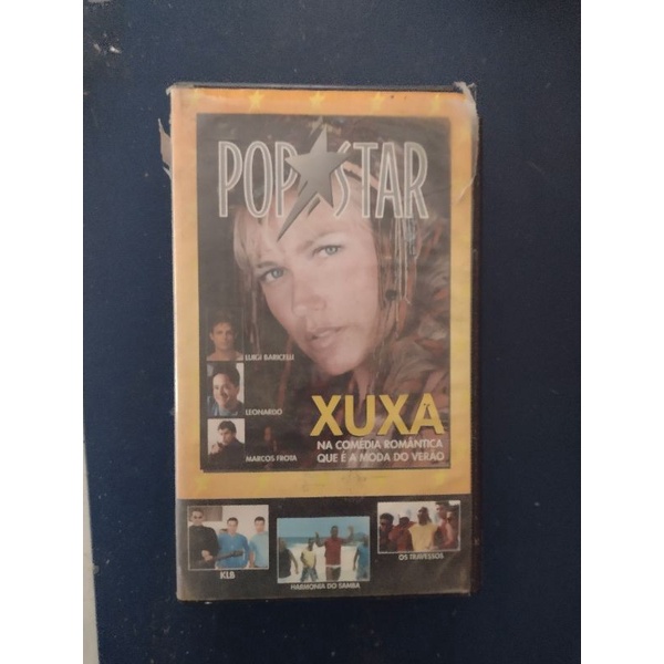 VHS Xuxa Popstar - Original