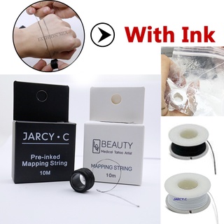 Linha De Marcação Para Micropigmentação/PMU Marrom/Ferramenta De Medição De Sobrancelha 3D