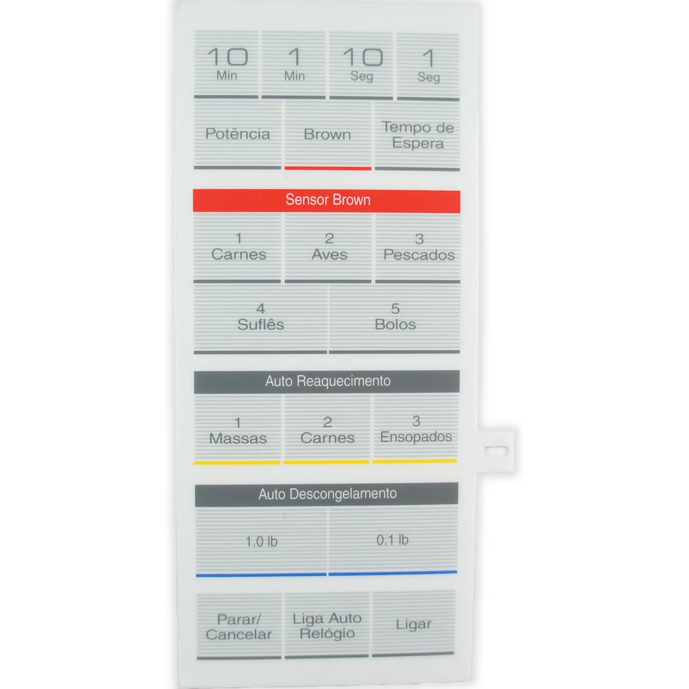 Membrana Microondas Panasonic Nn 7809 Branca