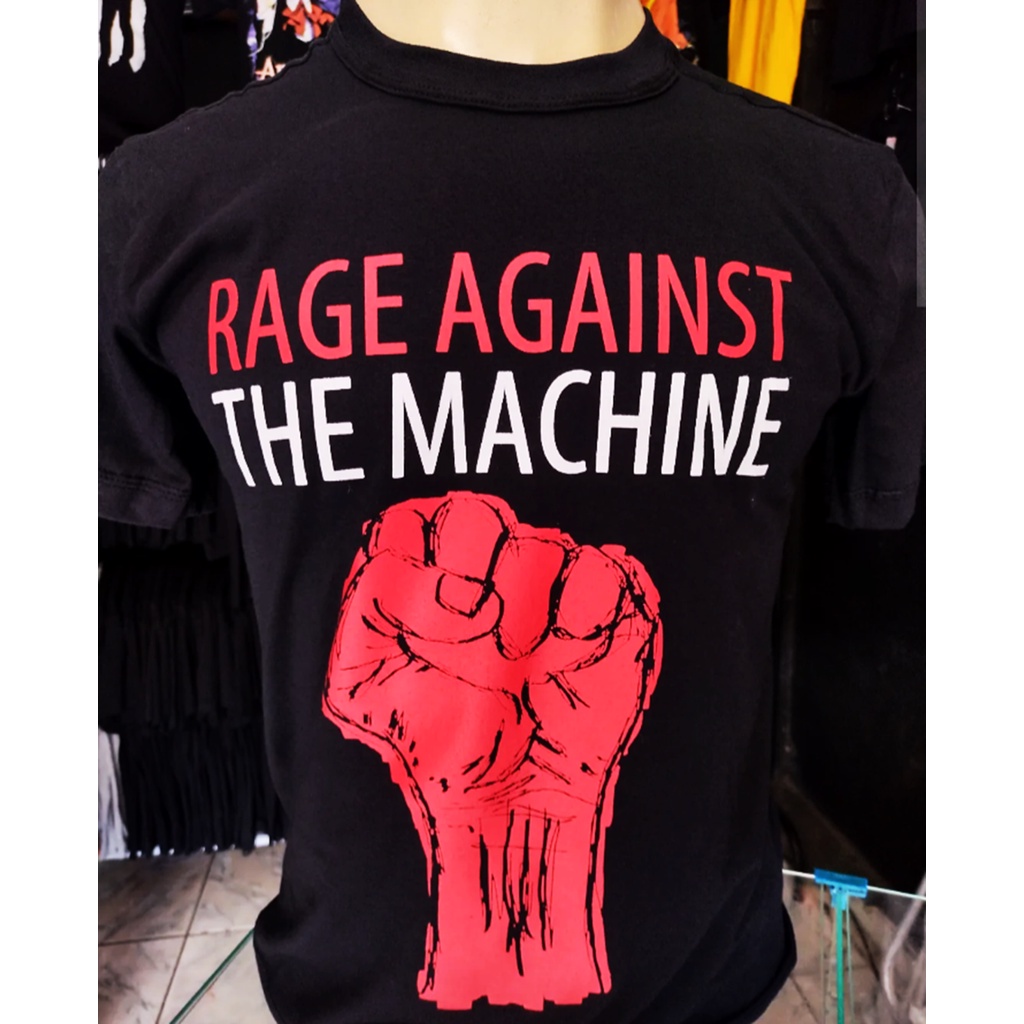 Camiseta Banda Rage Against The Machine Shopee Brasil