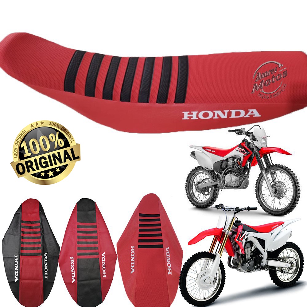 Capa Banco Personalizada Antiderrapante Crf 230 Crf 250 Crf 450 TT-R 230 em Oferta na Shopee