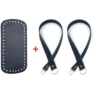 kit Fundo + Alça MEIA ARGOLA DUPLA Ideal para bolsas em crochê