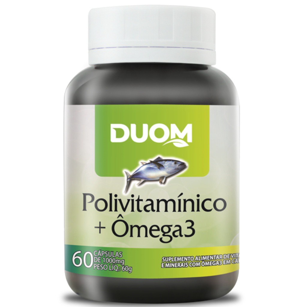 POLIVITAMÍNICO + ÔMEGA 3 - VITAMINAS + MINERAIS 60 CÁPSULAS GEL SOFTCAPS - MALTTA NUTRITION