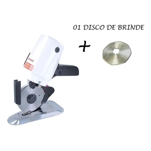 Máquina Cortar Tecido Disco 4 Polegadas 110v/220v + Disco Reserva