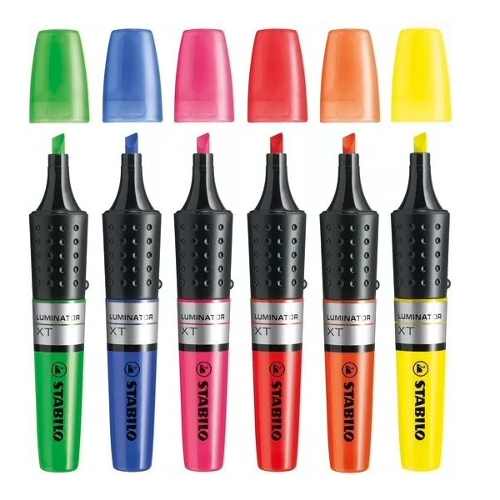 Caneta Marca Texto Stabilo Luminator em Oferta na Shopee