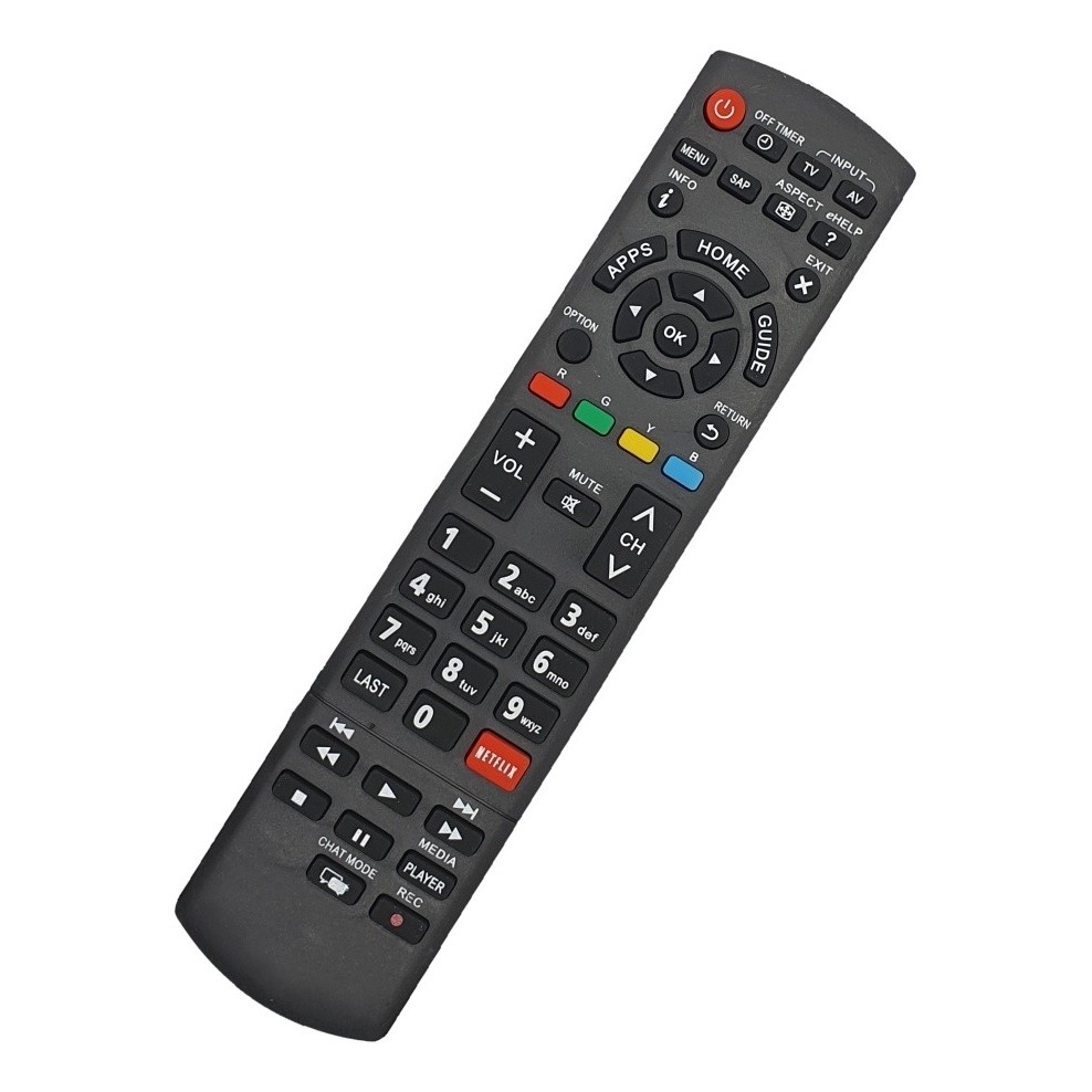Controle Remoto Panasonic Smart Viera Tc-l32e5bg Tc-l39el6b