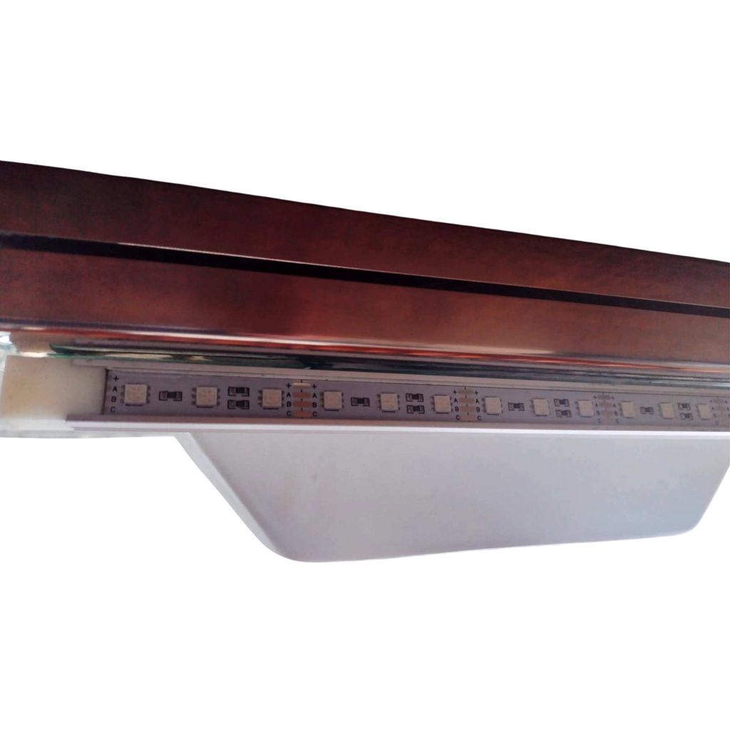 Refletor Led Linear 40cm para Iluminação RGB para Cascata de Piscina