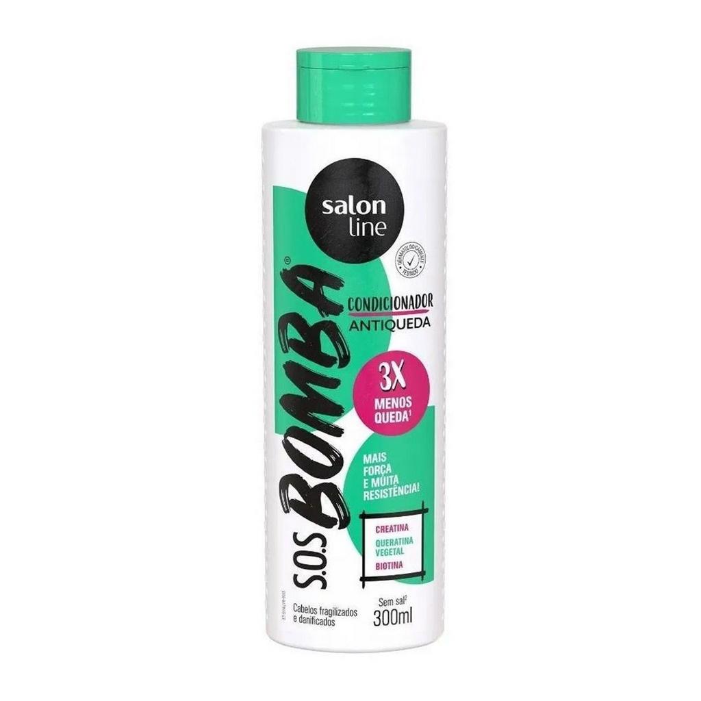 CONDICIONADOR SALON LINE SOS BOMBA ANTIQUEDA 300ML
