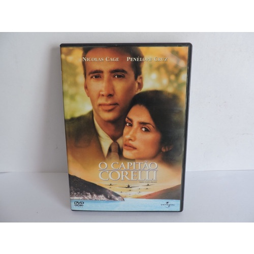 O Capitão Corelli - Dvd (nicolas Cage) Original Usado