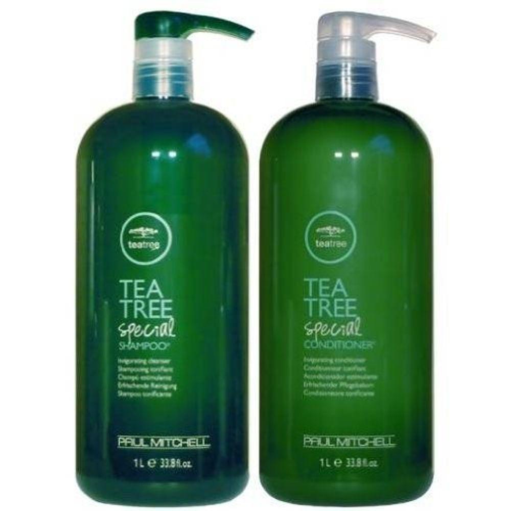 Kit Paul Mitchell Tea Tree Special Shampoo 1l E Cond. 1l Anticaspa