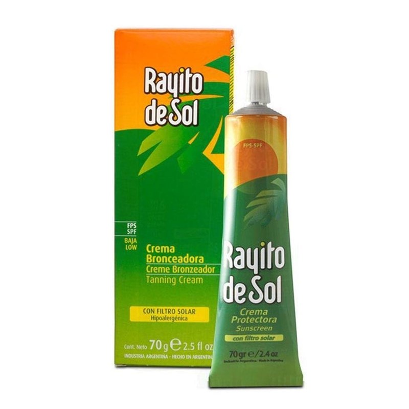 Rayito de Sol Creme Bronzeador FPS 6