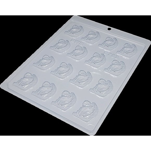 Forma Simples Anjinho Dormindo 9733 (i5) em Acetato BWB Para Bombom e Doces de Chocolate e Confeitaria - Home & Living