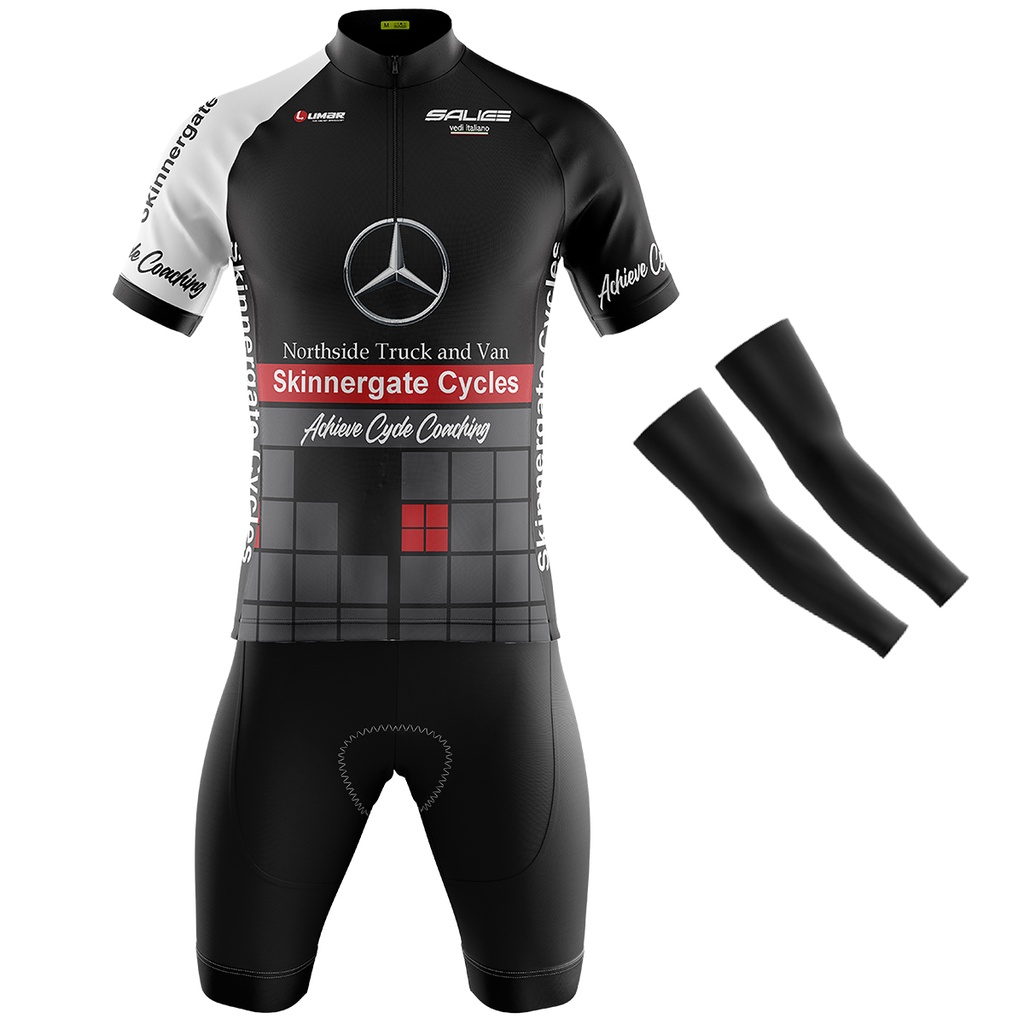 Conjunto Ciclismo Bermuda e Camisa Mountain Bike Mercedes Benz