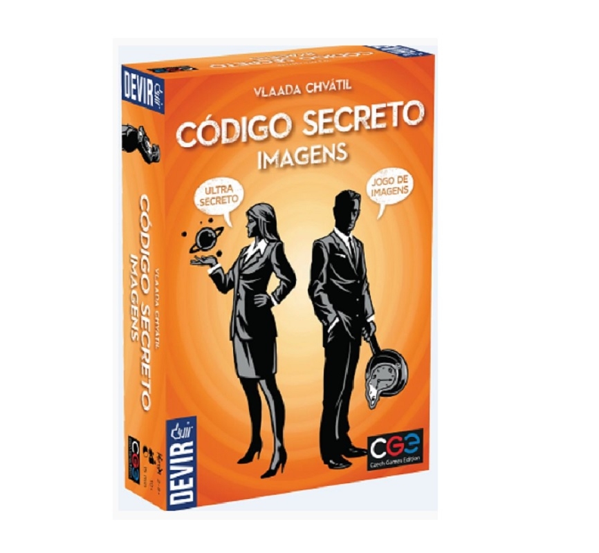 Codigo Secreto Imagens - Jogo de Cartas - Original - Devir