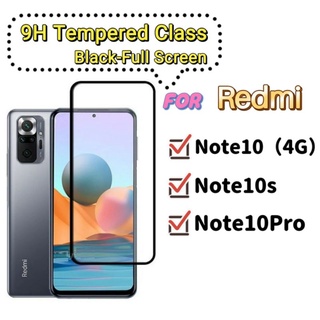 Película Vidro Temperado 3D/9D Xiaomi Redmi Note 10 4G 10s Note 10 Pro 5G Note10