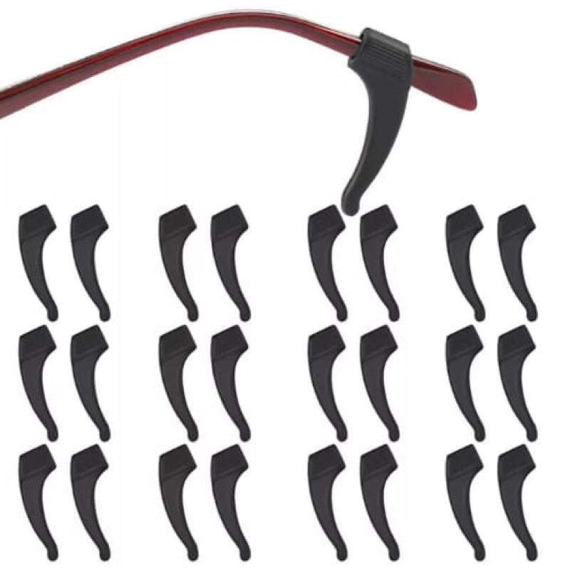 1 Par de Gancho de orelha infantil para óculos - Suporte / Antiderrapante