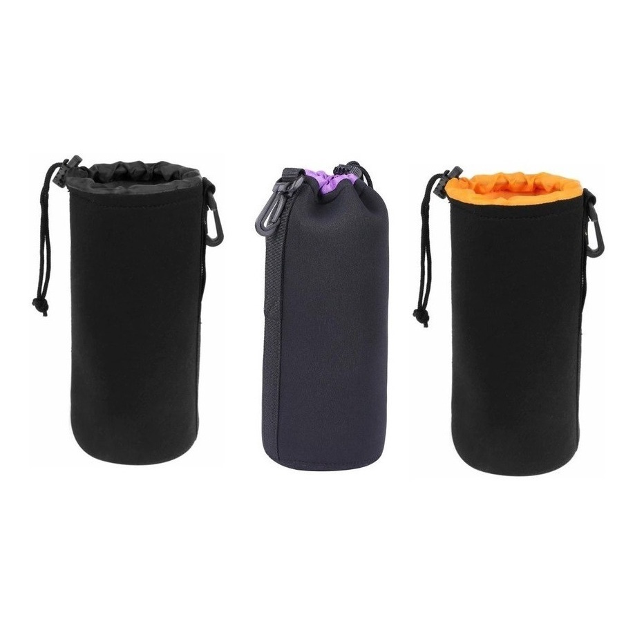 Porta Lente Neoprene À Prova Dagua Passa Cinto Avulso