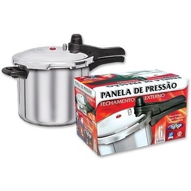 Panela De Pressão 6 Litros Fechamento Externo Fulgor Sólida