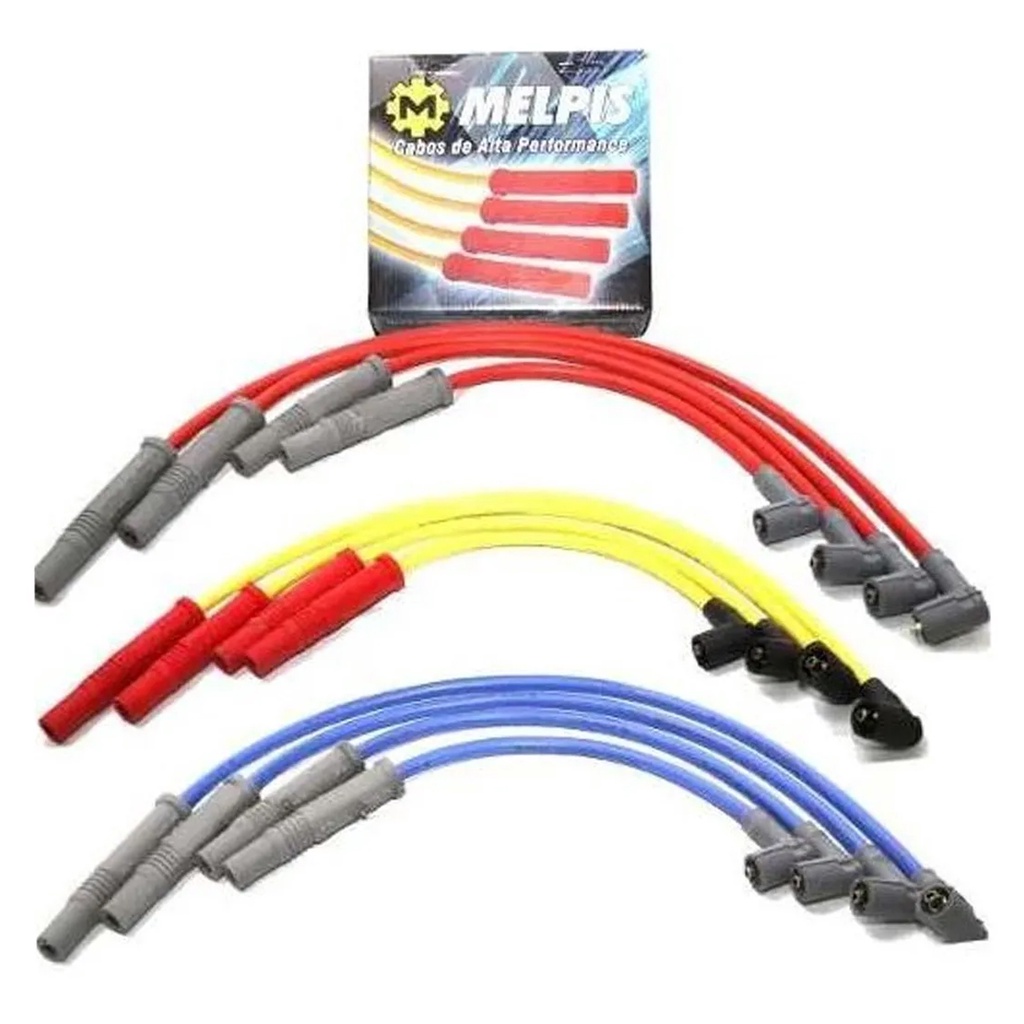 Cabo De Vela Palio Siena Uno 1.0 8v Fire 100% Silicone 10mm PROMOÇÃO IMPERDÍVEL