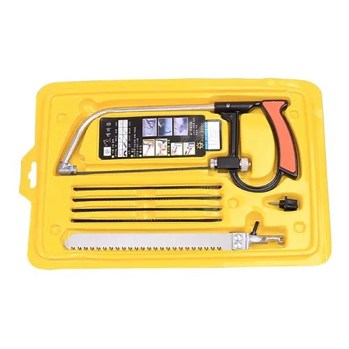 Kit Arco de Serra Mágica  Multifuncional 7 Em 1 Universal   Mini Serrote Tico Tico Manual  Portátil em Oferta na Shopee