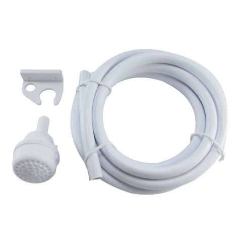 Mangueira e chuveirinho para chuveiro - 02 metros de mangueira, duchinha e suporte de parede em Oferta na Shopee