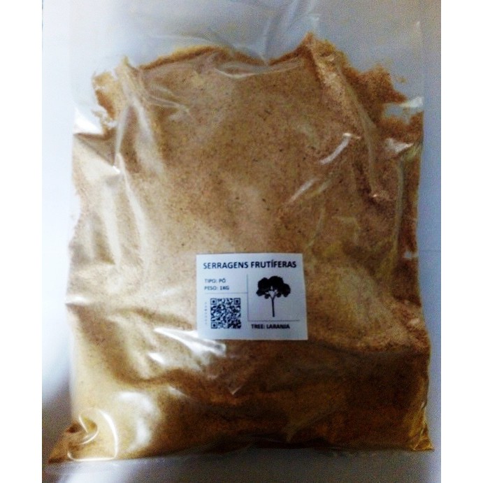 KIT SERRAGEM DE 5KG LARANJA TIPO PÓ PARA DEFUMAÇÃO E AROMATIZAÇÃO DE ALIMENTOS DEFUMAR CARNES BOLOS