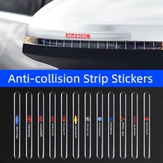 Adesivo Protetor Anticolisão Porta Do Carro Espelho Retrovisor Transparente Tiras Anti-Arranhão Bumper Barra Da Placa Scuff Auto Decoração Bar Tira Para Carros