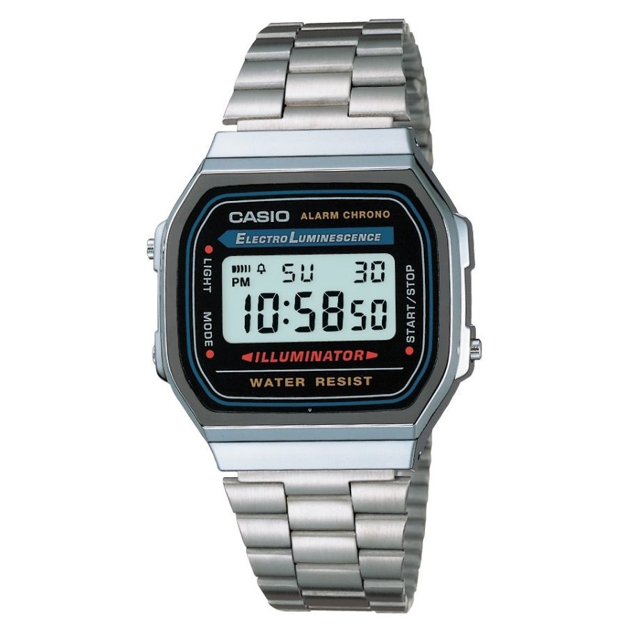 Relógio Casio Unissex Vintage A168Wa-1Wdf em Oferta na Shopee