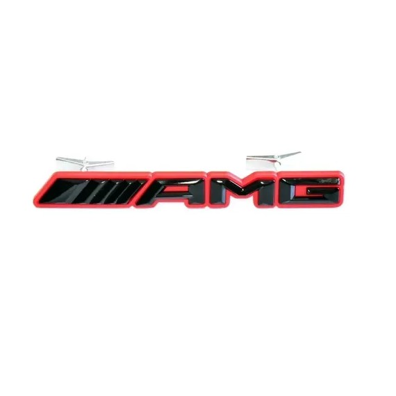 Acessórios Emblema Amg Da Grade Mercedes Benz Classe A B C E Slk Sl Gle Gla C180 Cla Cls Gls C250 C200 A200