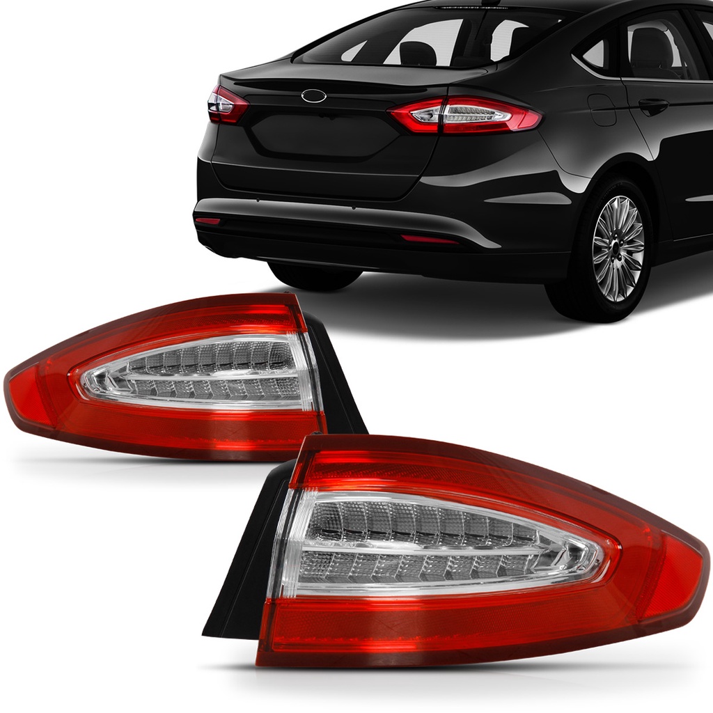 Lanterna Fusion 2013 2014 2015 2016 Canto Com Led