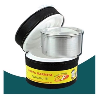 Marmita Térmica Revestida Com Zíper , com Isopor e Alumínio! em Oferta na Shopee