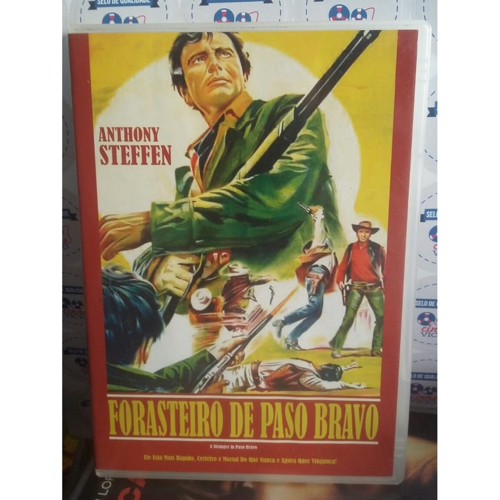 Dvd Original Do Filme Forasteiro De Paso Bravo