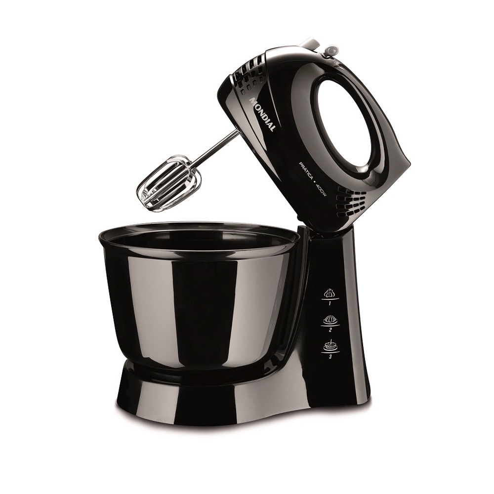Batedeira B44B 3 Velocidades Mais Pulsar 400W Mondial em Oferta na Shopee