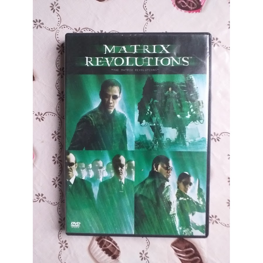 DVD MATRIX REVOLUTIONS * KEANU REEVES * ORIGINAL