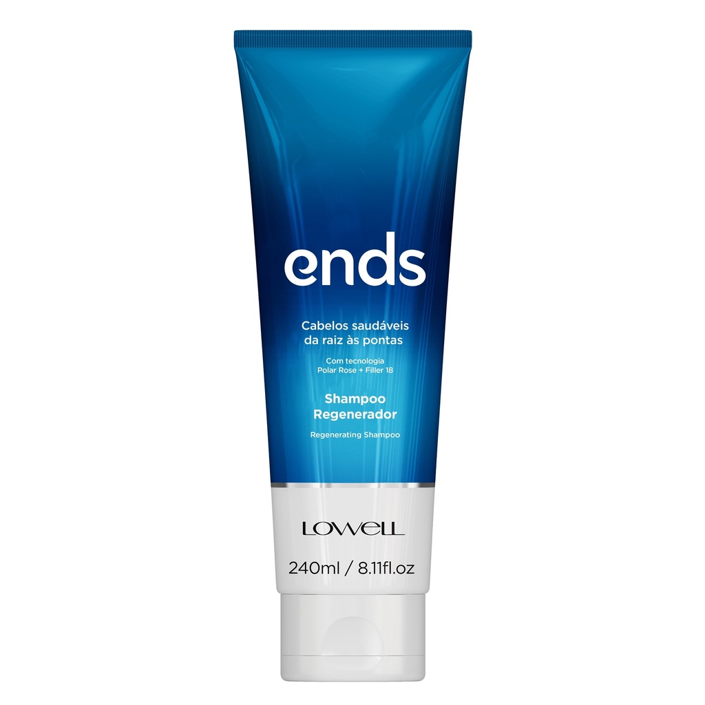 Shampoo Regenerador Lowell Ends 240ml