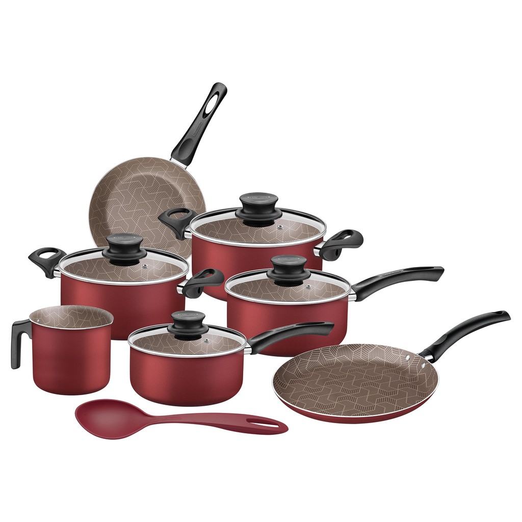 Jogo de Panelas Paris Tramontina 7 Peças - Comprar com Melhor Preço em Utensílios de Cozinha