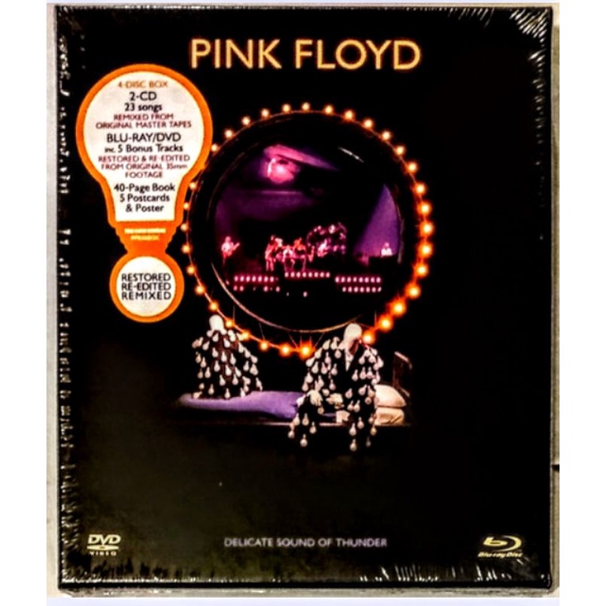 BOX (EU) - Blu-Ray / DVD / 2 CDs - Pink Floyd: Delicate Sounds Of Thunder (2020)