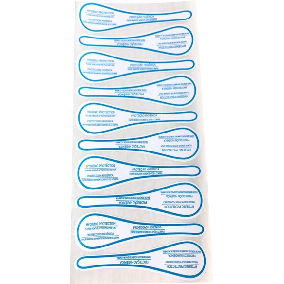 PROTETOR HIGIÊNICO FIO DENTAL PARA CALCINHA E BIQUINIS 112x30 PAPEL NA COR AZUL em Oferta na Shopee