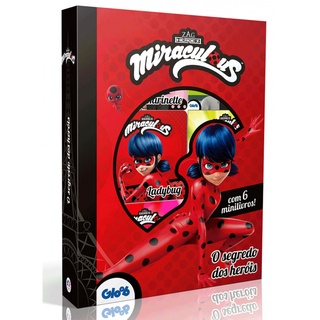 Livro - Ladybug - O segredos dos heróis - Capa dura - Ciranda Cultural