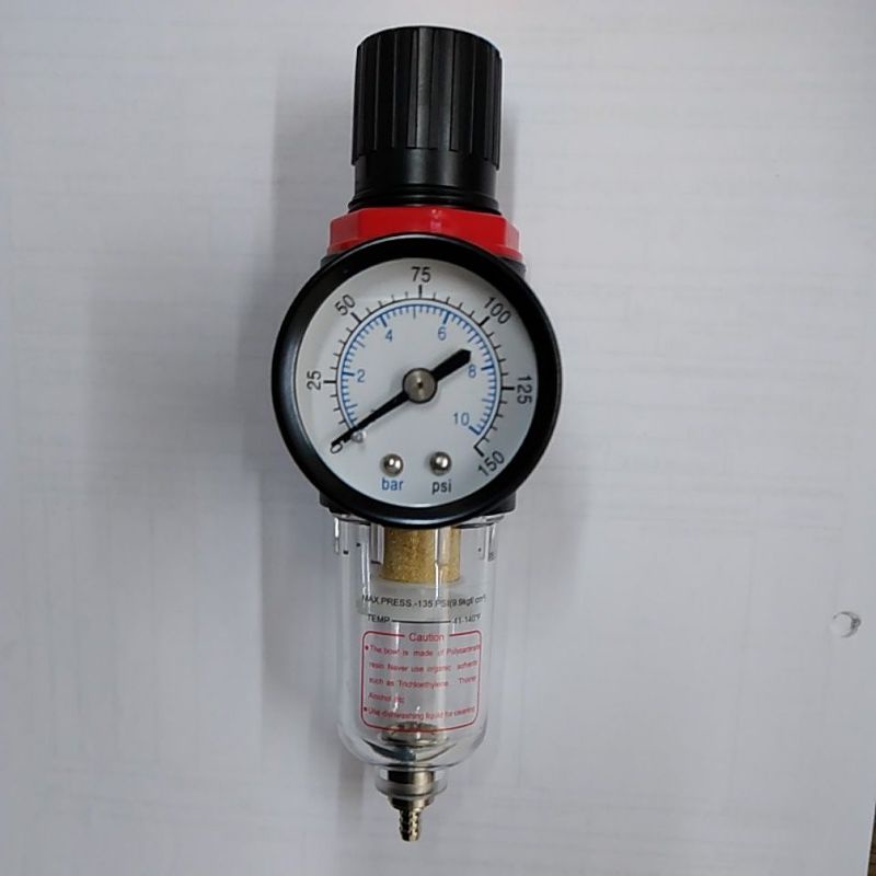 filtro regulador para compressor e linhas de ar rosca 1/4 AFR-2000