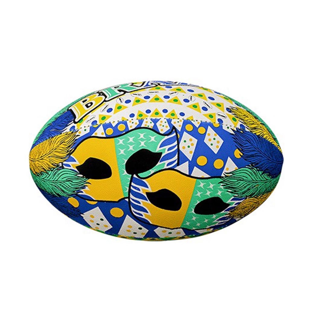 Bola de Rugby Supporter Random Carnival Gilbert